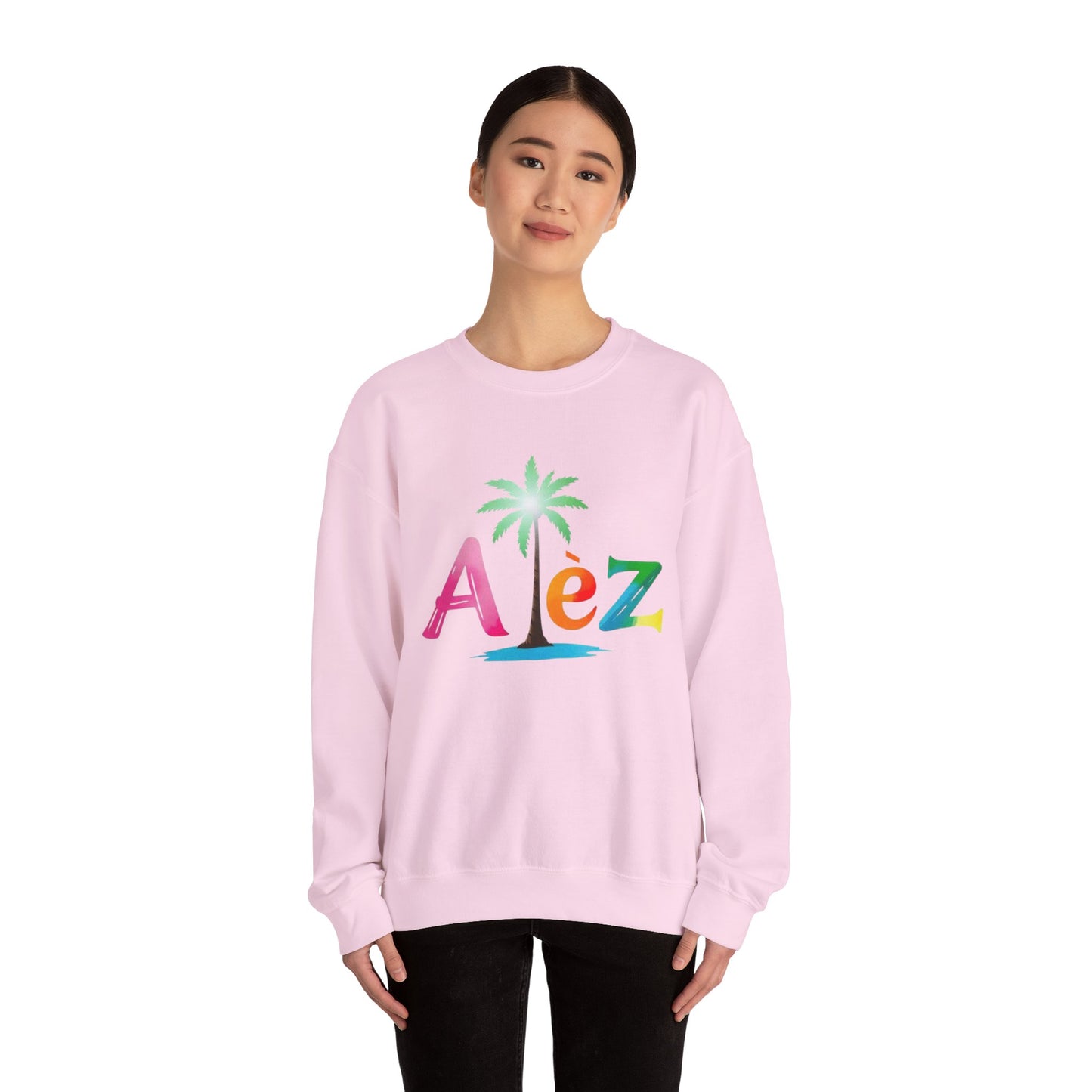 Alèz Tropical Vibes Unisex Crewneck Sweatshirt