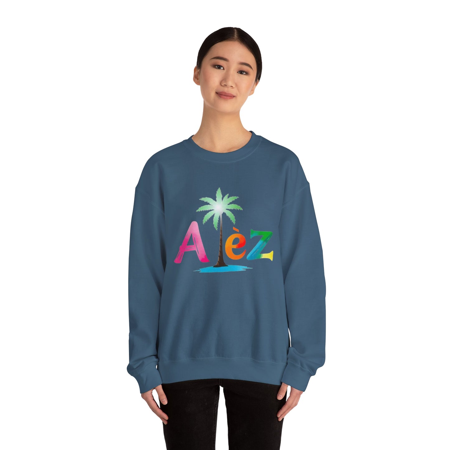 Alèz Tropical Vibes Unisex Crewneck Sweatshirt