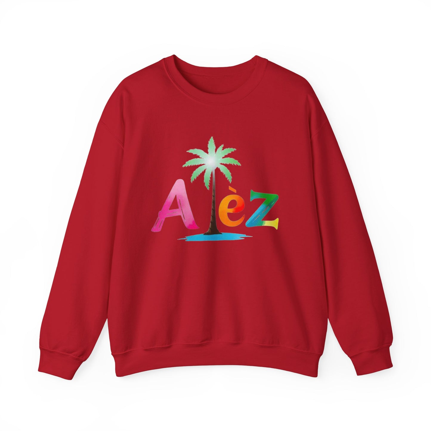 Alèz Tropical Vibes Unisex Crewneck Sweatshirt