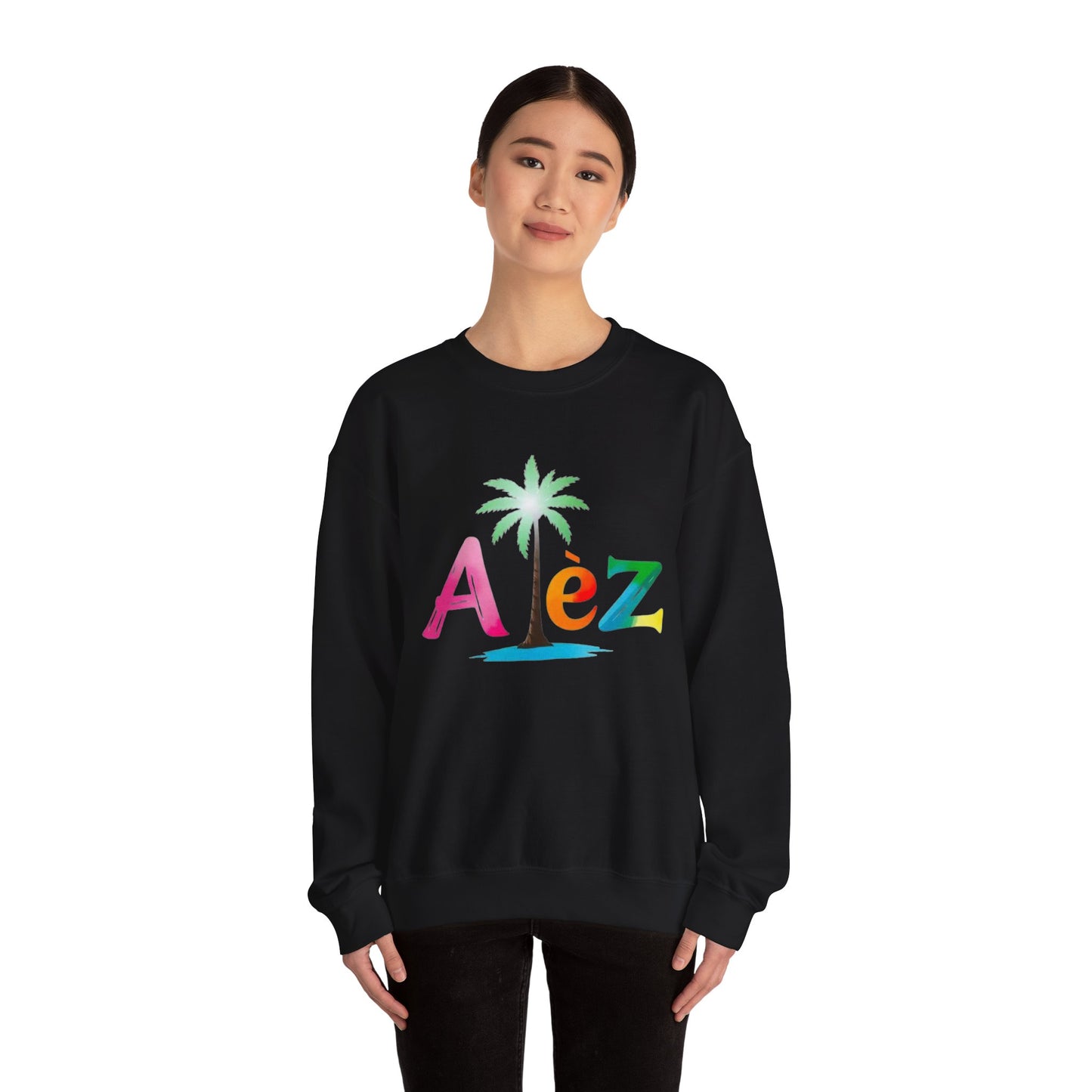 Alèz Tropical Vibes Unisex Crewneck Sweatshirt