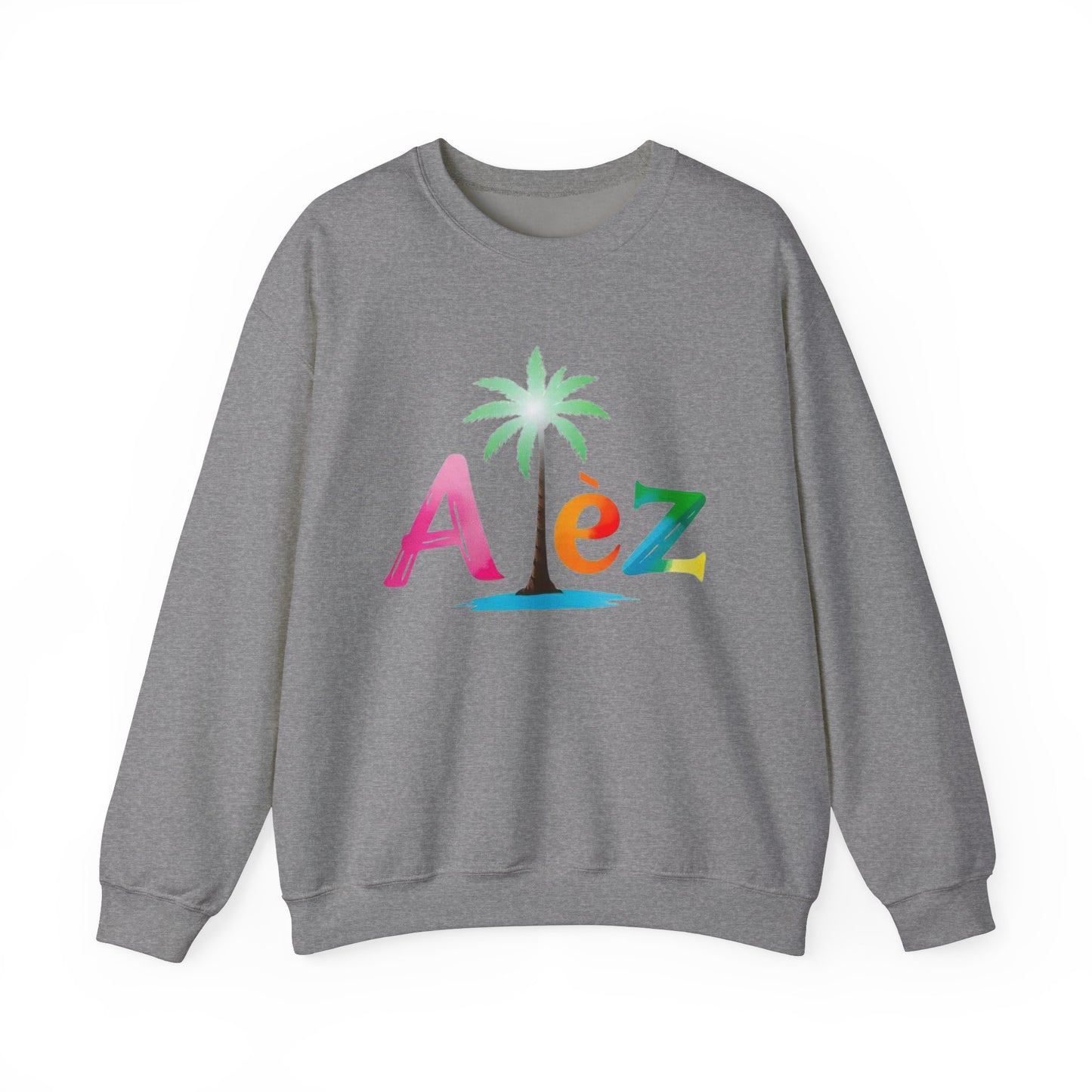 Alèz Tropical Vibes Unisex Crewneck Sweatshirt