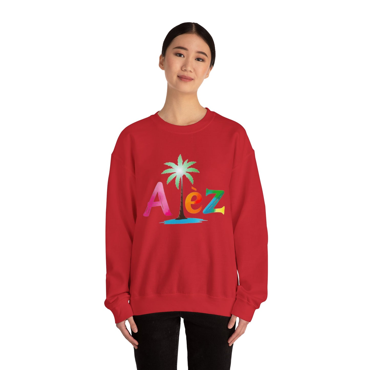 Alèz Tropical Vibes Unisex Crewneck Sweatshirt