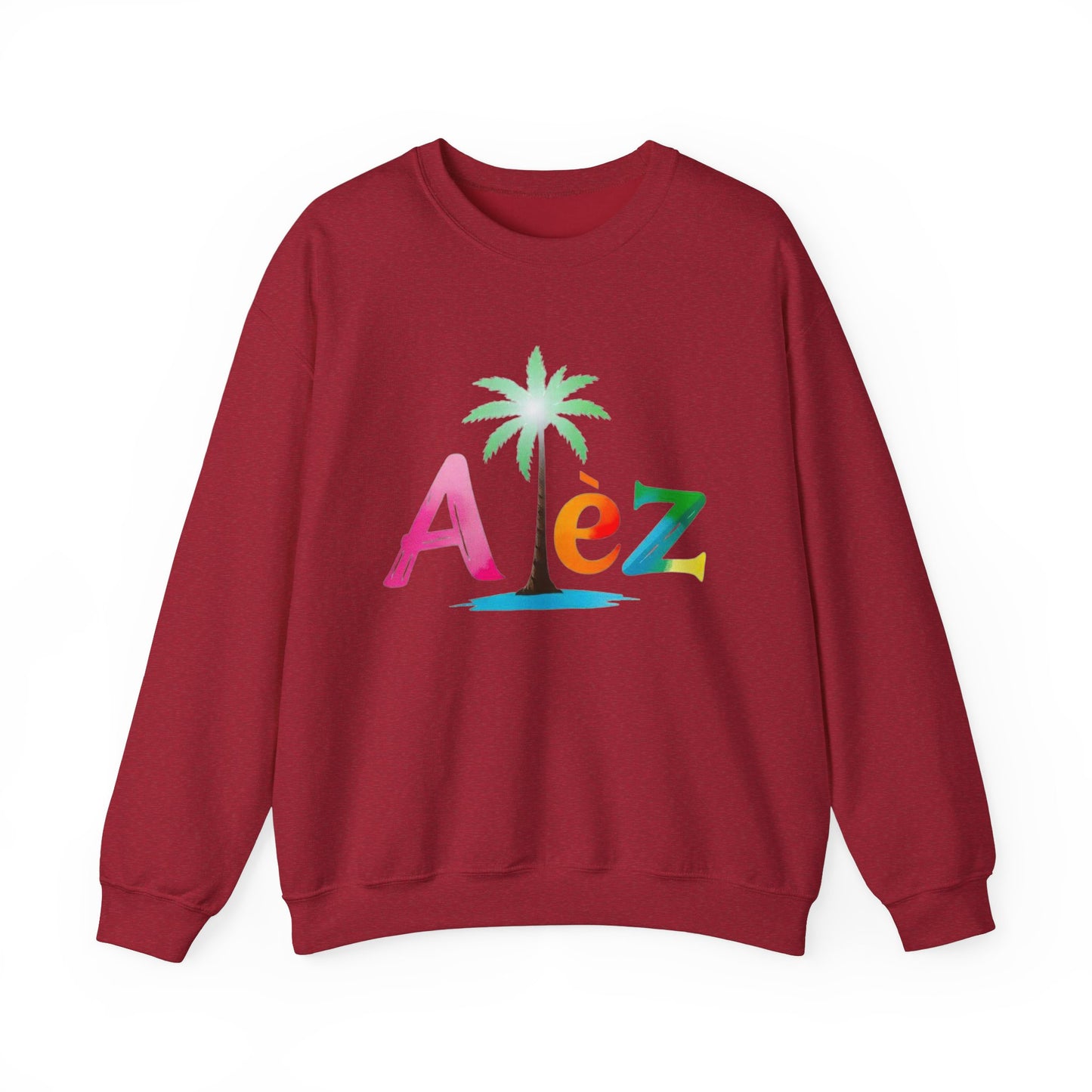 Alèz Tropical Vibes Unisex Crewneck Sweatshirt