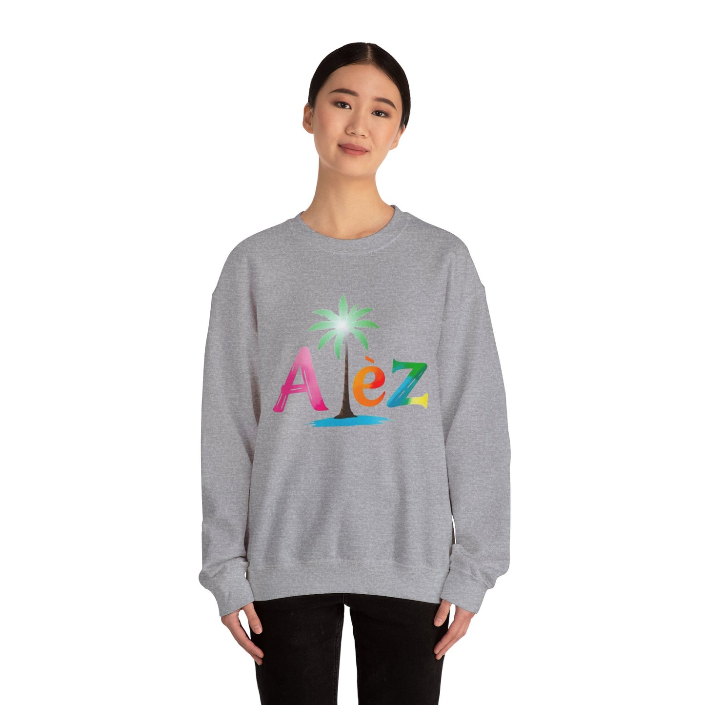 Alèz Tropical Vibes Unisex Crewneck Sweatshirt