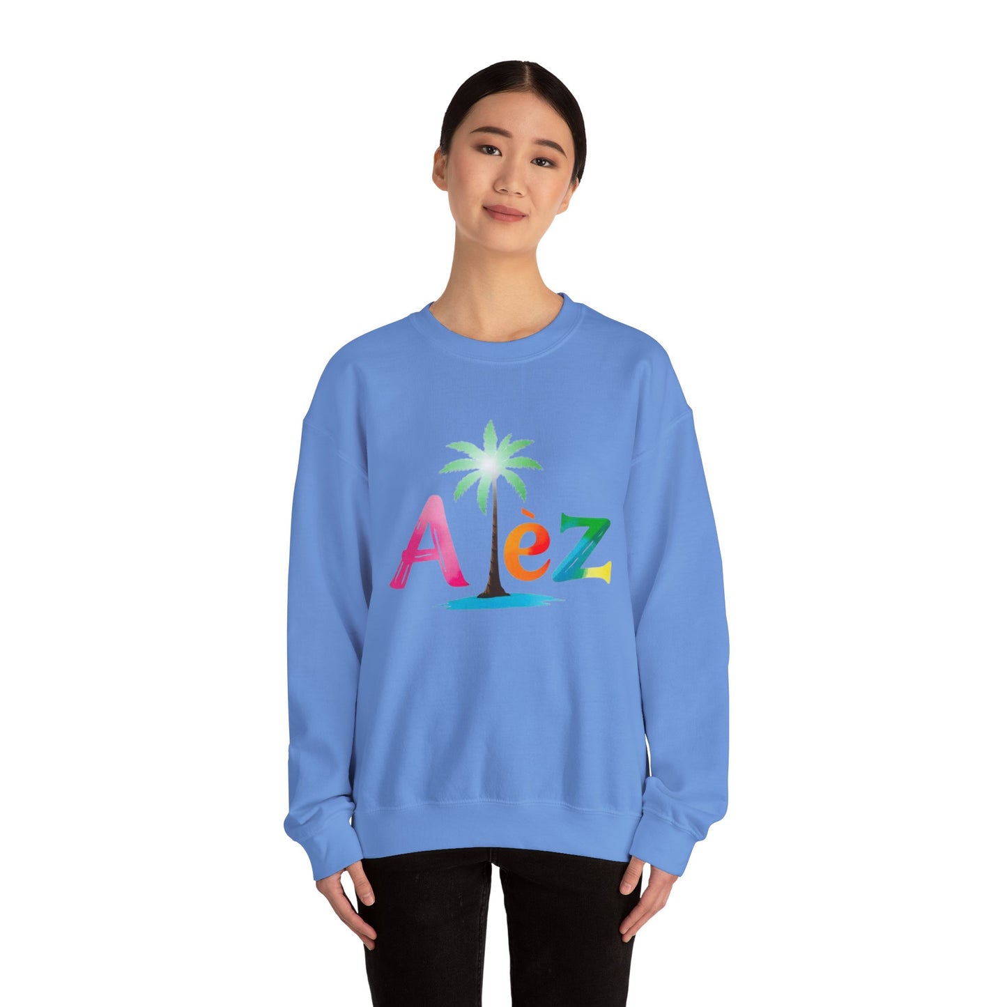 Alèz Tropical Vibes Unisex Crewneck Sweatshirt