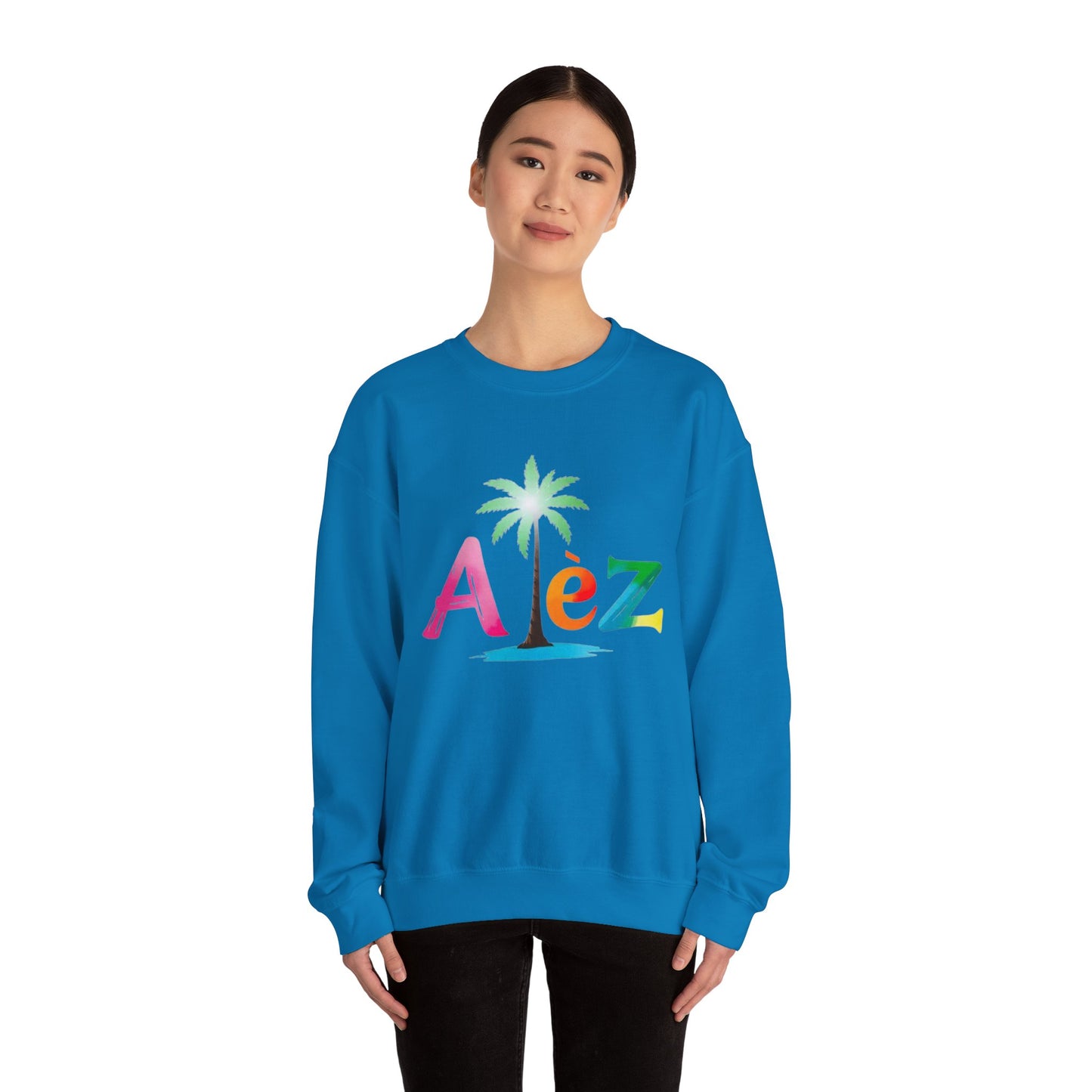 Alèz Tropical Vibes Unisex Crewneck Sweatshirt