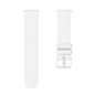 Flat Same Color Buckle Universal Silicone Strap