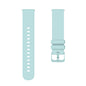 Flat Same Color Buckle Universal Silicone Strap