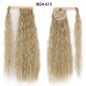 Ponytail Wig Water Wave Velcro Banding Chemical Fiber High Temperature Silk